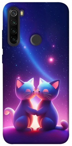 Чехол itsPrint Космокоты для Xiaomi Redmi Note 8T