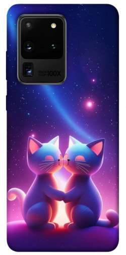 Чехол itsPrint Космокоты для Samsung Galaxy S20 Ultra