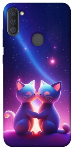 Чехол itsPrint Космокоты для Samsung Galaxy A11