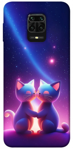 Чехол itsPrint Космокоты для Xiaomi Redmi Note 9s / Note 9 Pro / Note 9 Pro Max