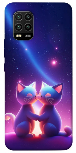Чехол itsPrint Космокоты для Xiaomi Mi 10 Lite