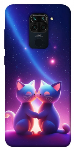 Чехол itsPrint Космокоты для Xiaomi Redmi Note 9 / Redmi 10X