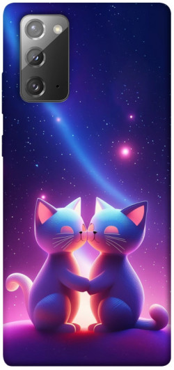 Чехол itsPrint Космокоты для Samsung Galaxy Note 20