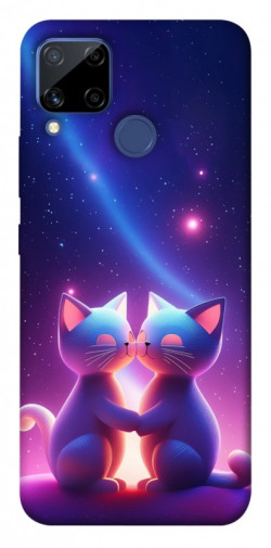 Чехол itsPrint Космокоты для Realme C15