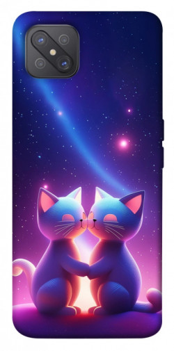 Чохол itsPrint Космокоти для Oppo A92s