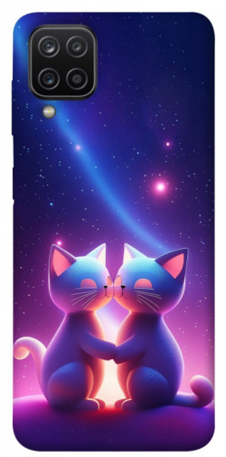 Чехол itsPrint Космокоты для Samsung Galaxy A12