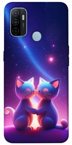 Чохол itsPrint Космокоти для Oppo A53 / A32 / A33