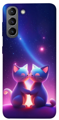Чехол itsPrint Космокоты для Samsung Galaxy S21