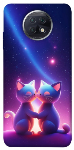 Чехол itsPrint Космокоты для Xiaomi Redmi Note 9 5G / Note 9T
