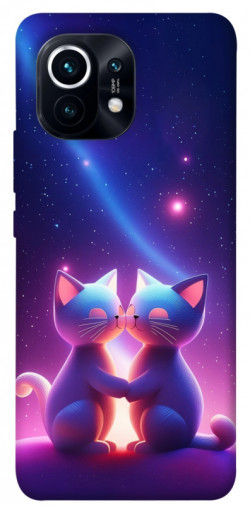 Чехол itsPrint Космокоты для Xiaomi Mi 11