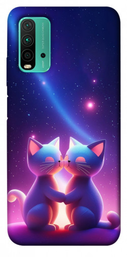 Чехол itsPrint Космокоты для Xiaomi Redmi Note 9 4G / Redmi 9 Power / Redmi 9T