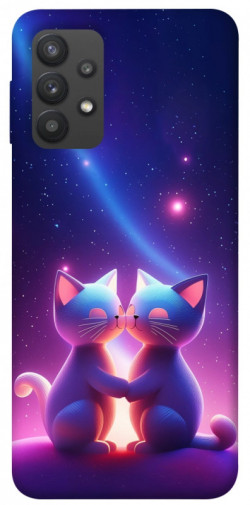 Чехол itsPrint Космокоты для Samsung Galaxy A32 (A325F) 4G