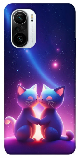 Чехол itsPrint Космокоты для Xiaomi Redmi K40 / K40 Pro / K40 Pro+ / Poco F3