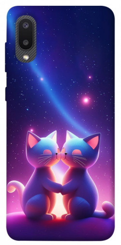 Чехол itsPrint Космокоты для Samsung Galaxy A02