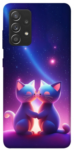 Чехол itsPrint Космокоты для Samsung Galaxy A72 4G / A72 5G