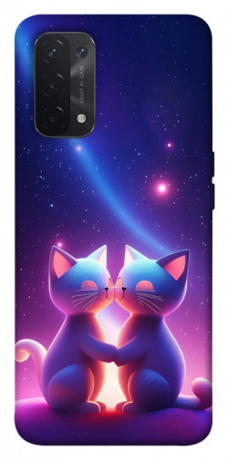 Чохол itsPrint Космокоти для Oppo A54 4G