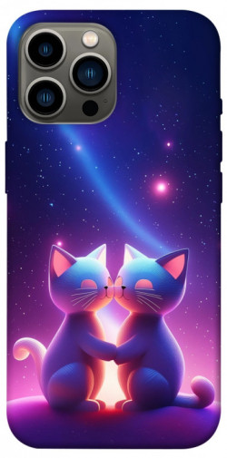 Чехол itsPrint Космокоты для Apple iPhone 13 Pro Max (6.7")