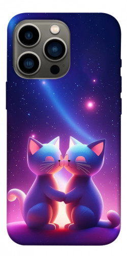 Чехол itsPrint Космокоты для Apple iPhone 13 Pro (6.1")