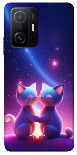 Чехол itsPrint Космокоты для Xiaomi 11T / 11T Pro