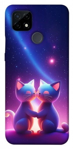 Чехол itsPrint Космокоты для Realme C21