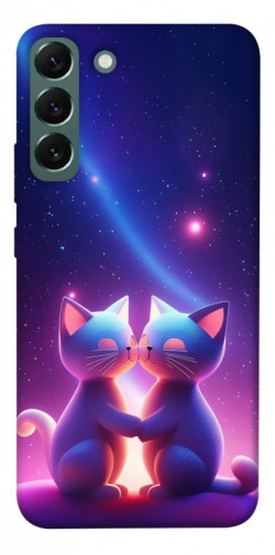 Чехол itsPrint Космокоты для Samsung Galaxy S22+