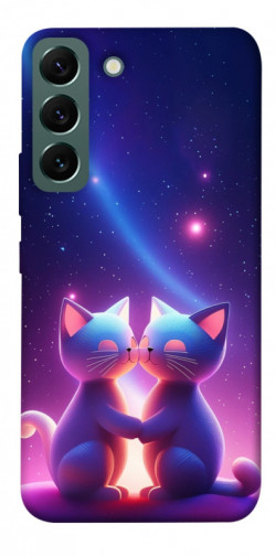 Чехол itsPrint Космокоты для Samsung Galaxy S22