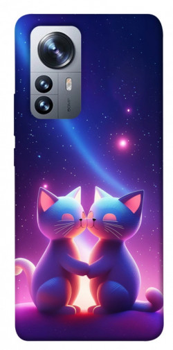 Чехол itsPrint Космокоты для Xiaomi 12 / 12X