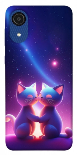 Чехол itsPrint Космокоты для Samsung Galaxy A03 Core