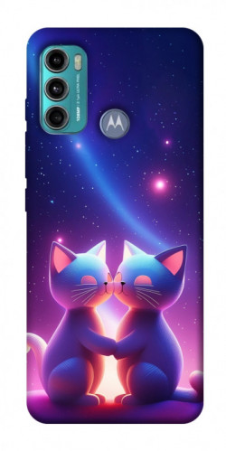 Чехол itsPrint Космокоты для Motorola Moto G60