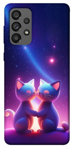 Чехол itsPrint Космокоты для Samsung Galaxy A73 5G