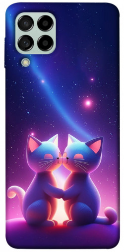 Чехол itsPrint Космокоты для Samsung Galaxy M53 5G