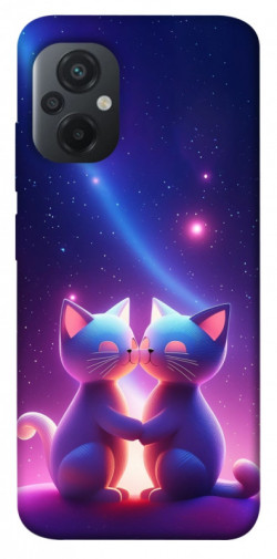 Чехол itsPrint Космокоты для Xiaomi Poco M5