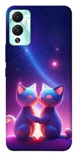 Чехол itsPrint Космокоты для Infinix Hot 12 Play