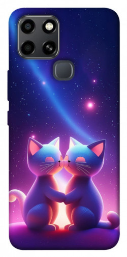 Чехол itsPrint Космокоты для Infinix Smart 6