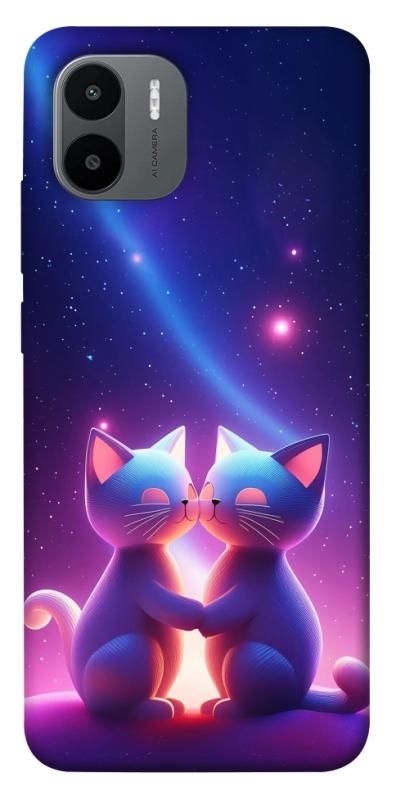 Чехол itsPrint Космокоты для Xiaomi Redmi A1+ / A2+, любовь, купить оптом с доставкой