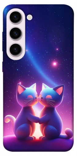 Чехол itsPrint Космокоты для Samsung Galaxy S23+