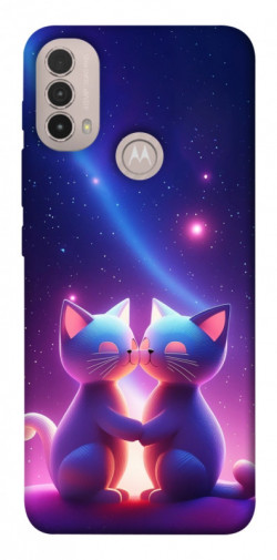 Чехол itsPrint Космокоты для Motorola Moto E40