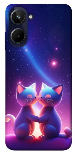 Чехол itsPrint Космокоты для Realme 10 4G