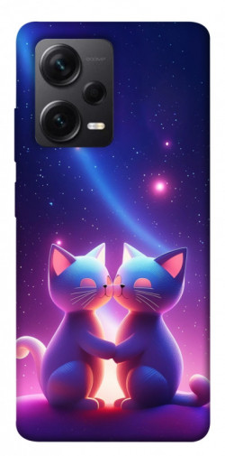 Чехол itsPrint Космокоты для Xiaomi Redmi Note 12 Pro+ 5G