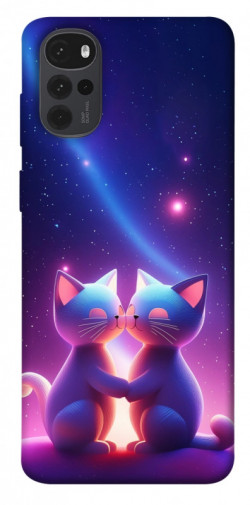 Чехол itsPrint Космокоты для Motorola Moto G22