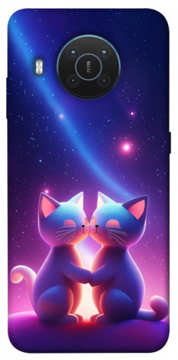 Чехол itsPrint Космокоты для Nokia X10 / X20