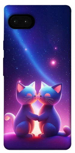 Чехол itsPrint Космокоты для Google Pixel 7a