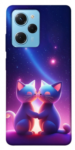 Чехол itsPrint Космокоты для Xiaomi Poco X5 Pro 5G