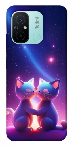 Чехол itsPrint Космокоты для Xiaomi Redmi 12C