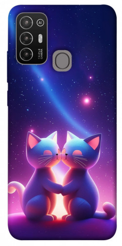 Чехол itsPrint Космокоты для ZTE Blade A52