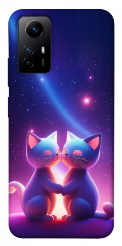 Чехол itsPrint Космокоты для Xiaomi Redmi Note 12S