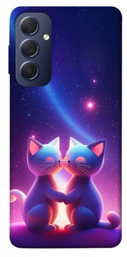 Чехол itsPrint Космокоты для Samsung Galaxy M54 5G