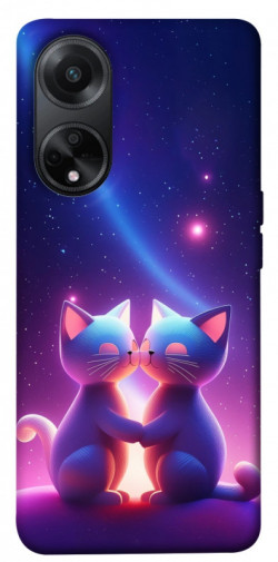 Чохол itsPrint Космокоти для Oppo A58 4G