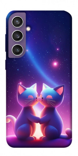 Чехол itsPrint Космокоты для Samsung Galaxy S23 FE