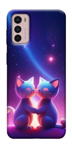 Чехол itsPrint Космокоты для Motorola Moto G42